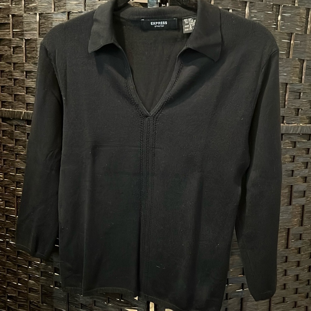 Express black light weight sweater